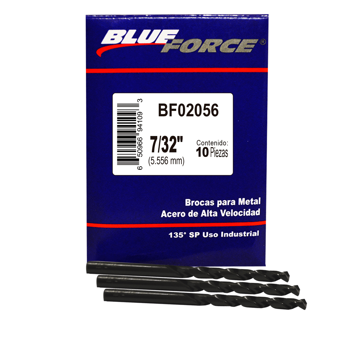 Foto 2 pulgar | Brocas Aav 135° Sp Blue Force Bf02056 7/32 Plg