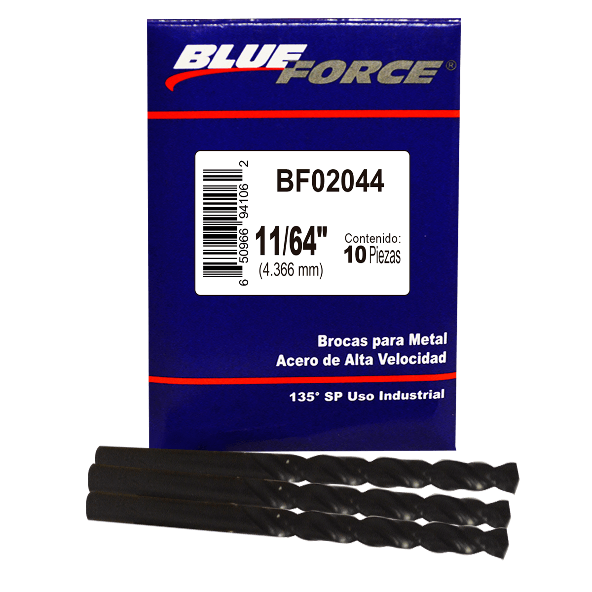 Brocas Aav 135° Sp Blue Force Bf02044 11/64 Plg