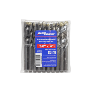 Foto 1 | Broca Para Concreto Blue Force Bf0610100 3/8 X 4 Plg