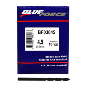 Foto 1 | Brocas Aav 135° Sp Blue Force Bf03045 4.50 Mm
