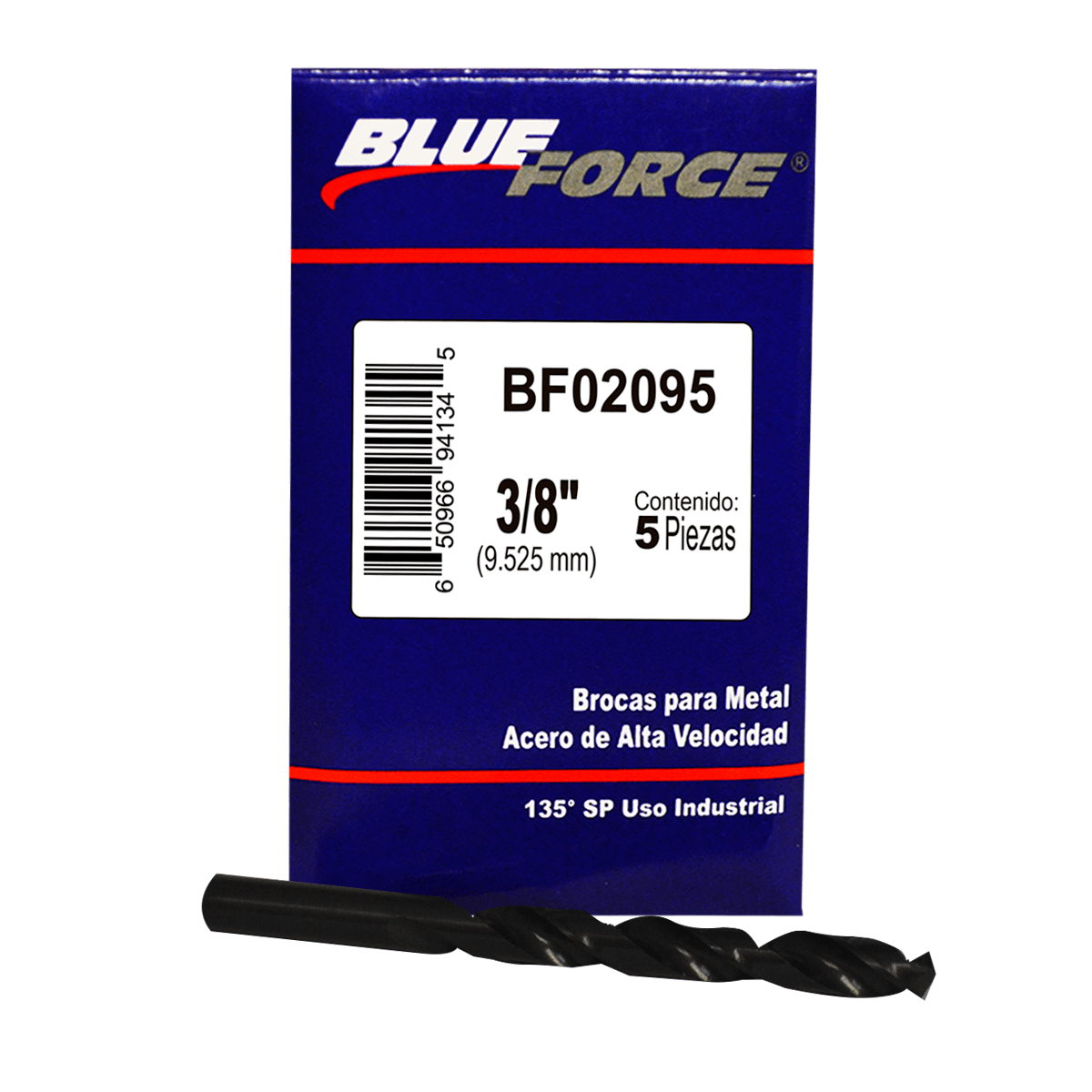 Brocas Aav 135° Sp Blue Force Bf02095 3/8 Pulgadas