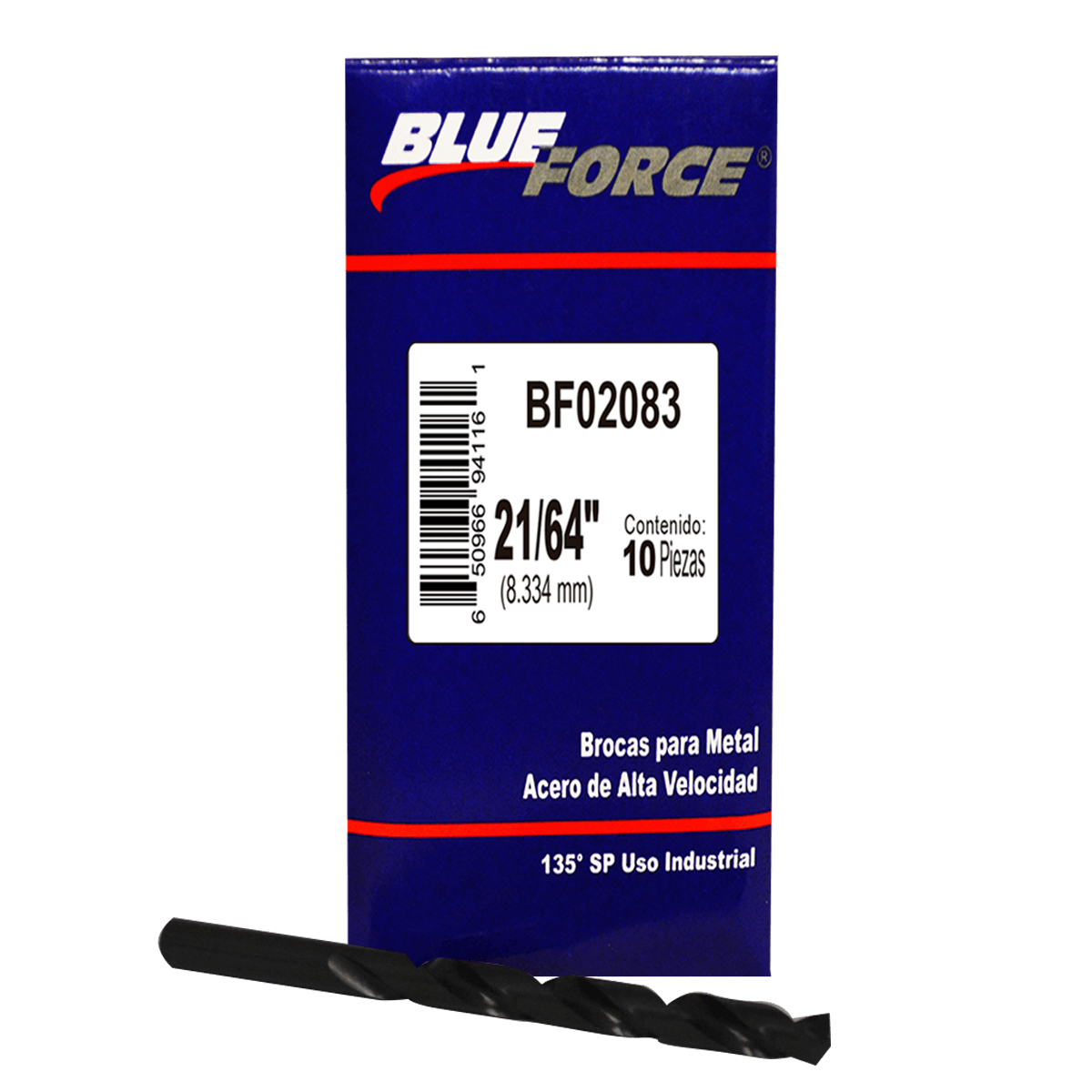 Foto 2 pulgar | Brocas AAV 135° Sp Blue Force Bf02083 21/64 "