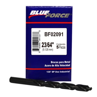 Foto 1 | Brocas Aav 135° Sp Blue Force Bf02091 5 piezas