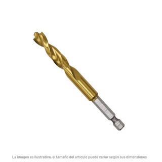 Foto 2 | Broca de Titanio Dewalt Dd5132 1/2 Plg