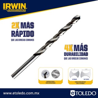 Foto 4 | 2000007 Broca Para Metal Iw150e9020 3/8 Plg