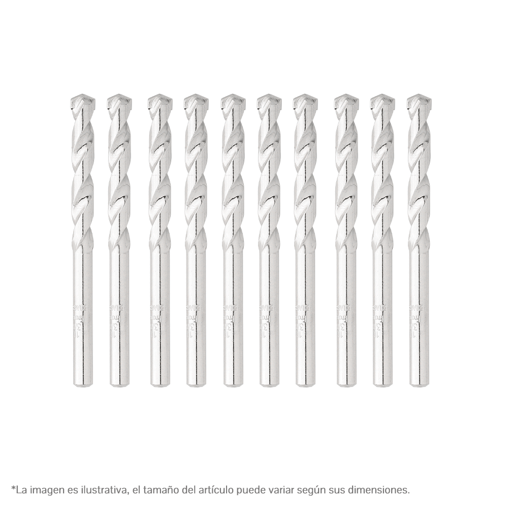 Foto 2 pulgar | Brocas Para Concreto Xtra Diager I273d7/16l06 7/16 X 6 Plg
