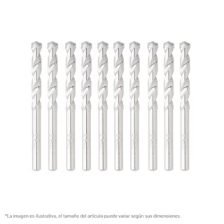 Foto 1 | Brocas Para Concreto Xtra Diager I273d7/16l06 7/16 X 6 Plg