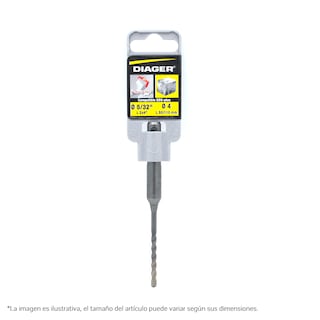 Foto 1 | Broca Diager SDS Twister Plus 5/32 X 4 Plg