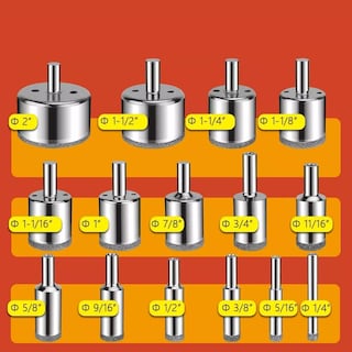 Foto 3 | Brocas de Diamante con Guía Eo Safe Imports 15 Piezas