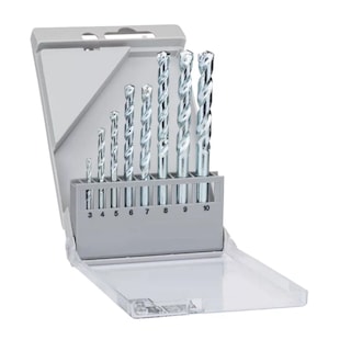 Foto 3 | Juego 8 Brocas Para Concreto Ø3-4-5-6-7-8-9-10mm Eo Safe Imports Esi-12082 Plata