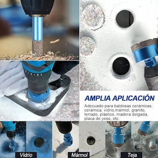 Foto 3 | Set Broca Copa Esmeril M14 Para Mármol Eo Safe Imports Esi-12081 Multicolor