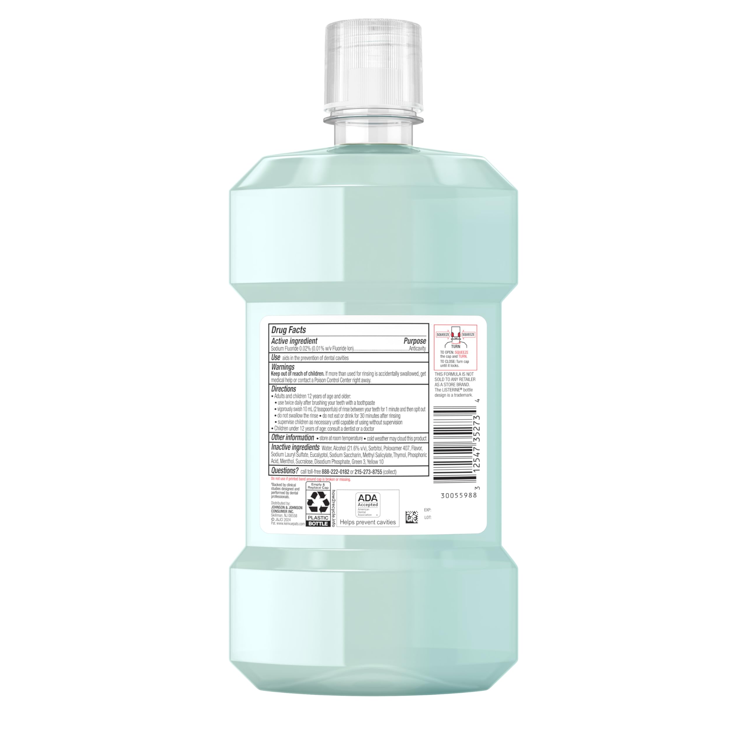 Foto 8 pulgar | Enjuague Bucal Listerine Clinical Solutions Enamel Strength 500 Ml - Venta Internacional.