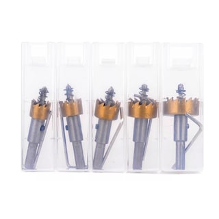 Foto 2 | Brocas Taladro Sierra Hss 5pc Eo Safe Imports Esi-15134 Dorado