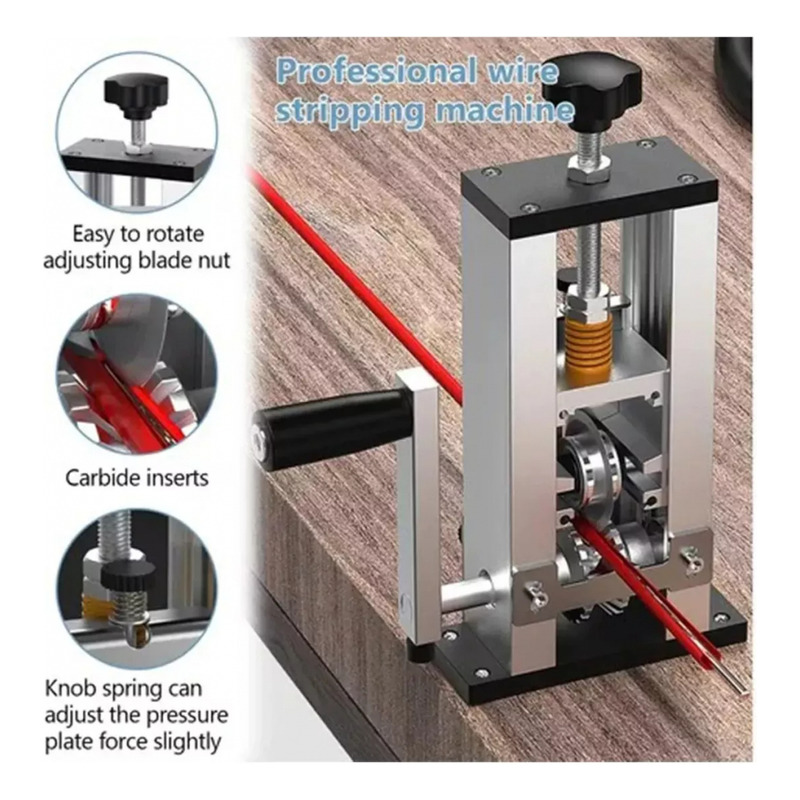 Foto 4 pulgar | Pelador De Alambre Manual Portátil Wire Stripper De 1 A 25 Mm - Venta Internacional.