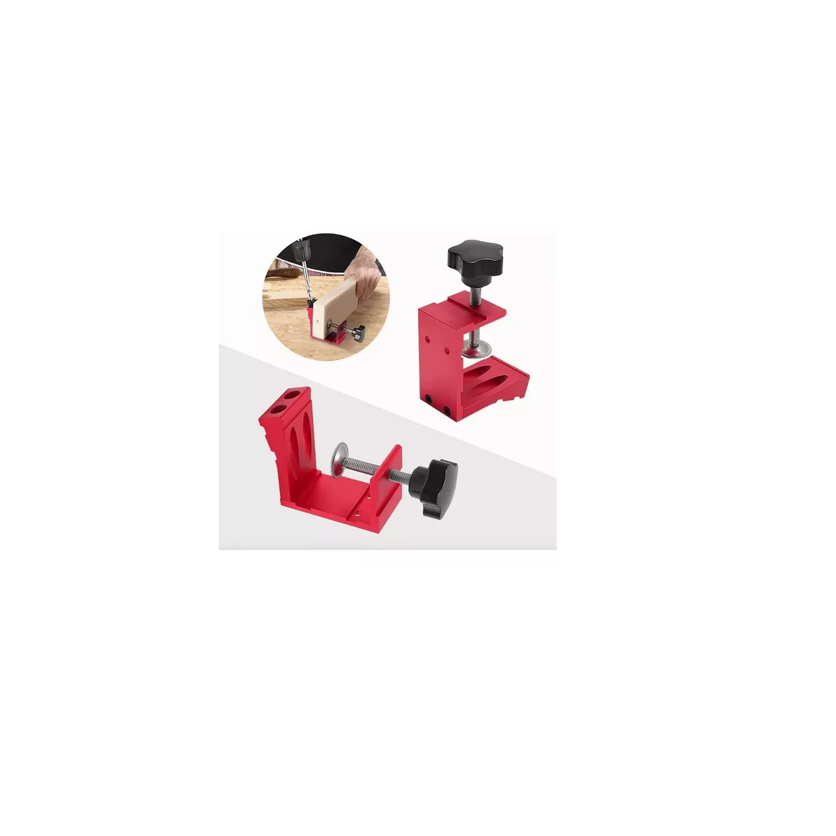 Foto 3 | Kit 68pcs Localizador De Agujeros Oblicuos De Carpintería 15° Eo Safe Imports  Esi-16577 Multicolor