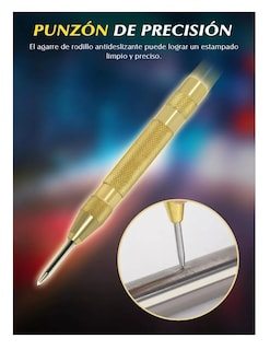 Foto 5 | Broca Escalonada Juego Conica Acero Rapido Taladro 7 Uds Dptados Caja Beige Azul