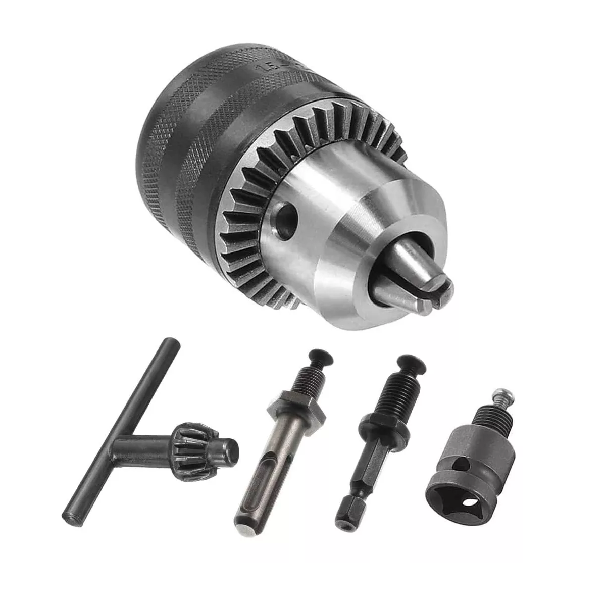 Adaptador Sds Plus Broquero Chuck 1/2  Destornillador Eo Safe Imports  Esi-17909 Gris