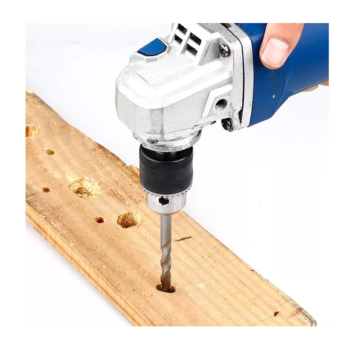 Foto 4 pulgar | Adaptador Sds Plus Broquero Chuck 1/2  Destornillador Eo Safe Imports  Esi-17909 Gris