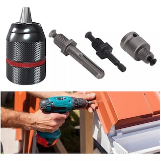Foto 2 | Broquero Chuck 1/2 Adaptador Destornillador Eo Safe Imports Esi-17908 Negro