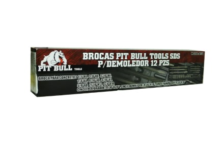 Foto 2 pulgar | Kit Brocas para Demoledor Sds 12 Piezas Pit Bull Tools