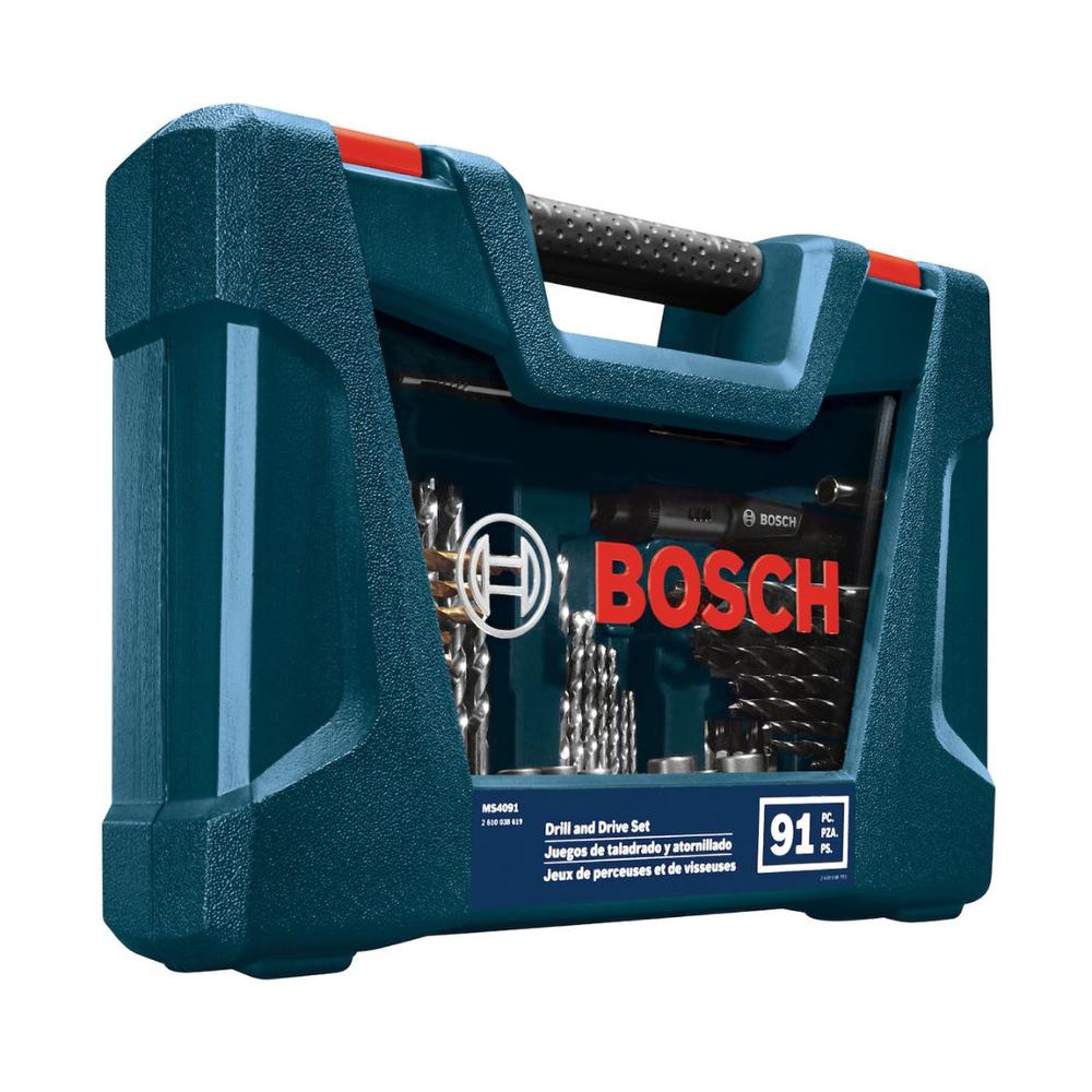 Foto 4 pulgar | Juego De Puntas Y Brocas Bosch 91 Pzs + Maleta De Transporte