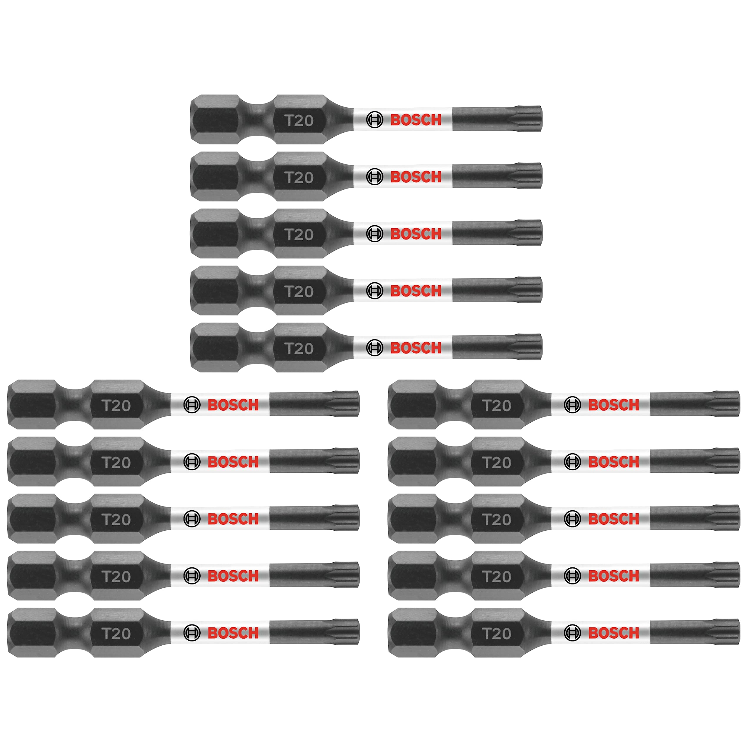 Foto 1 | Brocas Eléctricas Para Atornillar Bosch Itt20215 Torx #20, Paquete De 15 - Venta Internacional.