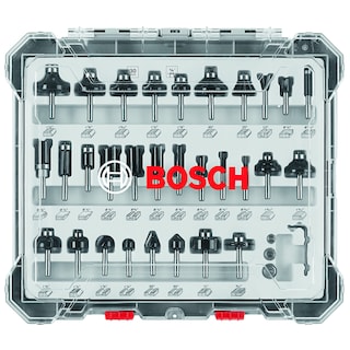 Foto 1 | Juego De Brocas Para Fresar Madera Bosch Rbs030mbs, 30 Piezas, Con Punta De Carburo - Venta Internacional.