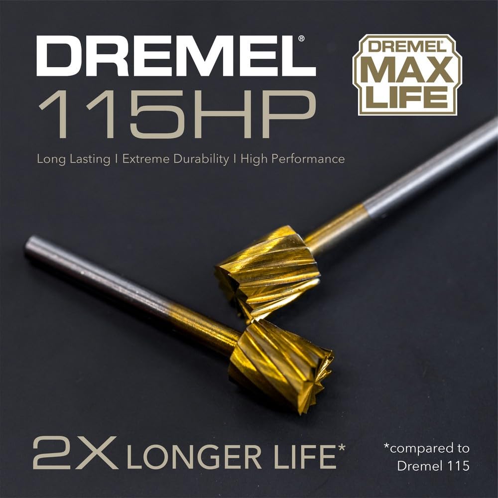 Foto 5 pulgar | Broca De Trinchar Rotativa Dremel Max Life 115 Hp, 7,9 Mm, Paquete De 2 - Venta Internacional.
