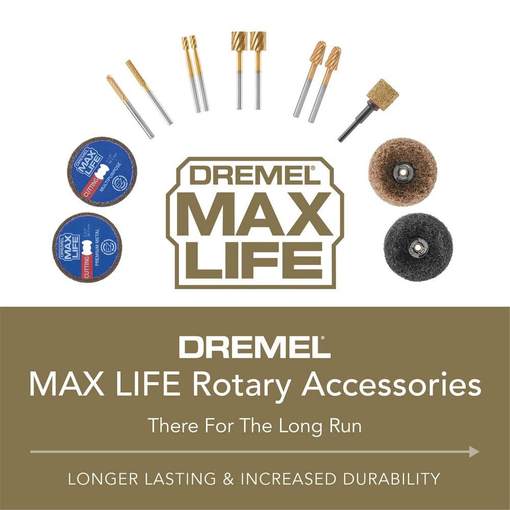 Foto 7 pulgar | Broca De Trinchar Rotativa Dremel Max Life 115 Hp, 7,9 Mm, Paquete De 2 - Venta Internacional.