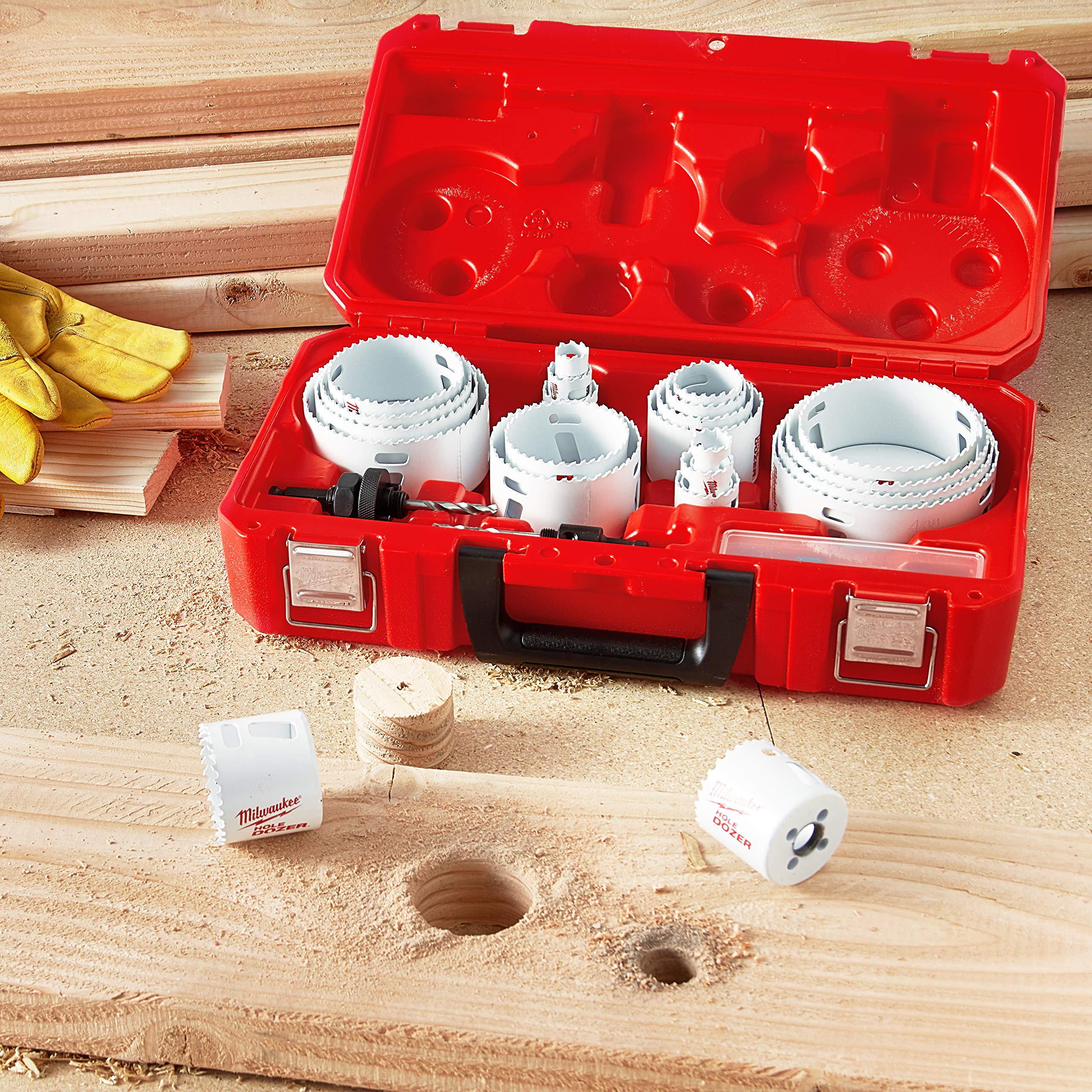 Foto 3 pulgar | Kit De Sierra Perforadora Milwaukee 49-22-4185 Multiusos, 28 Piezas - Venta Internacional.