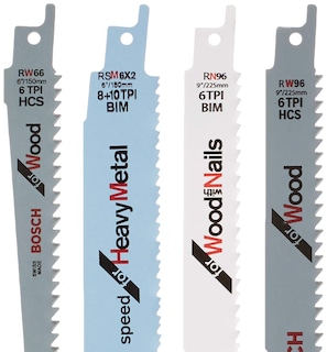 Foto 4 | Juego De Hojas De Sierra Recíproca Bosch Rap7pk De 7 Piezas - Venta Internacional.