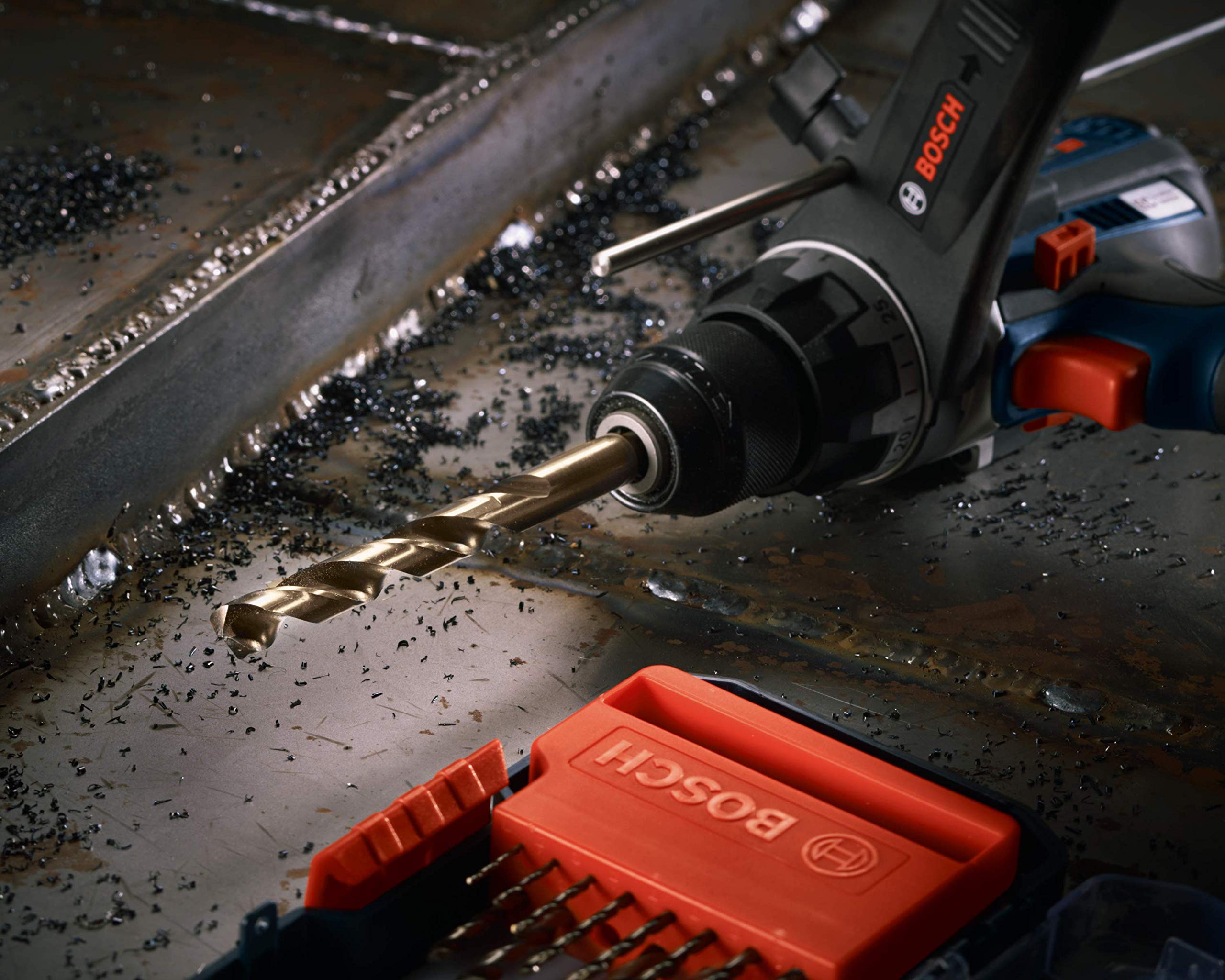 Foto 6 | Juego De Brocas Bosch Co14b De 14 Piezas De Metal Cobalto M42 Con Funda - Venta Internacional.