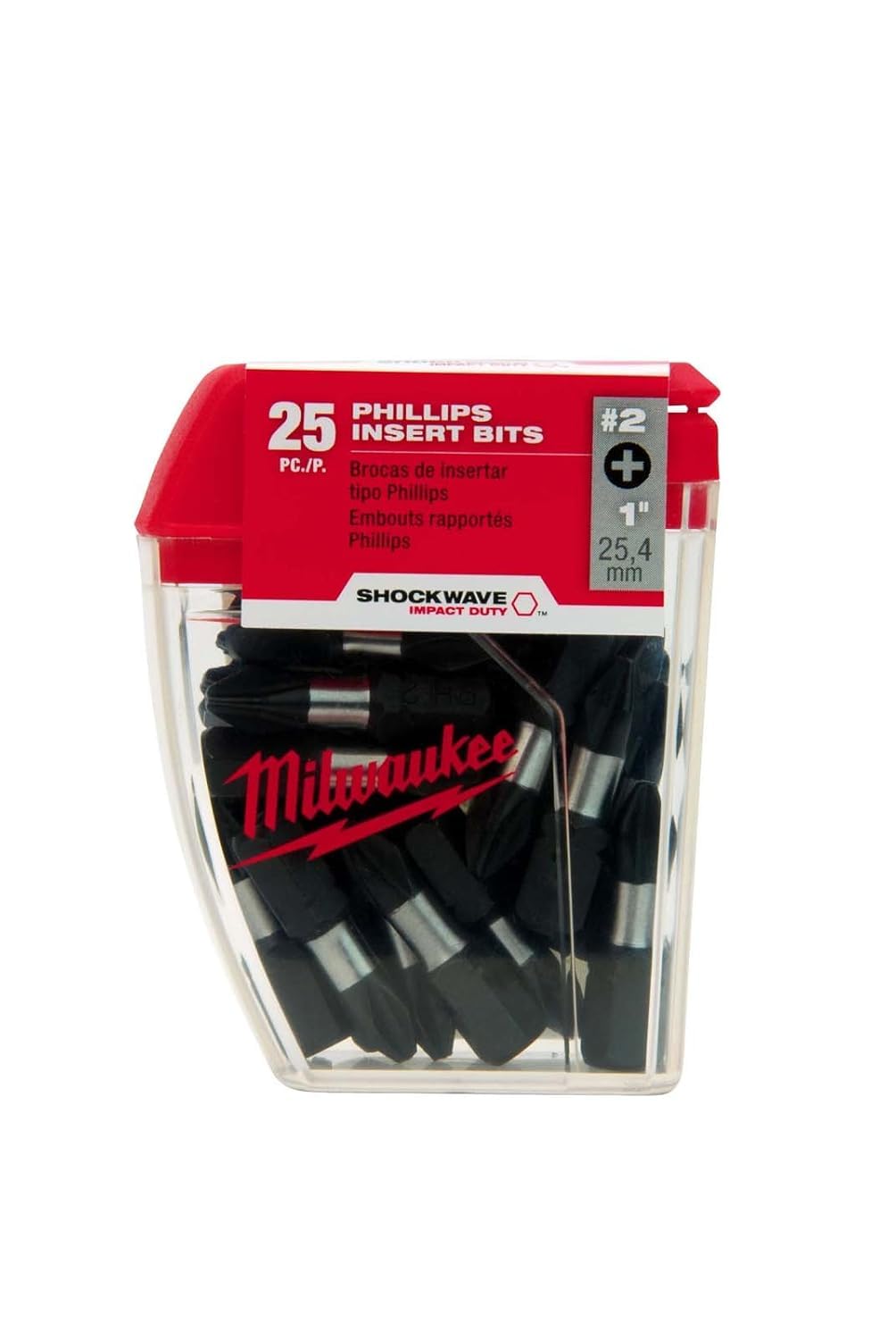 Broca de Inserción Milwaukee Electric Tool Shockwave Impact No 2 - Venta Internacional