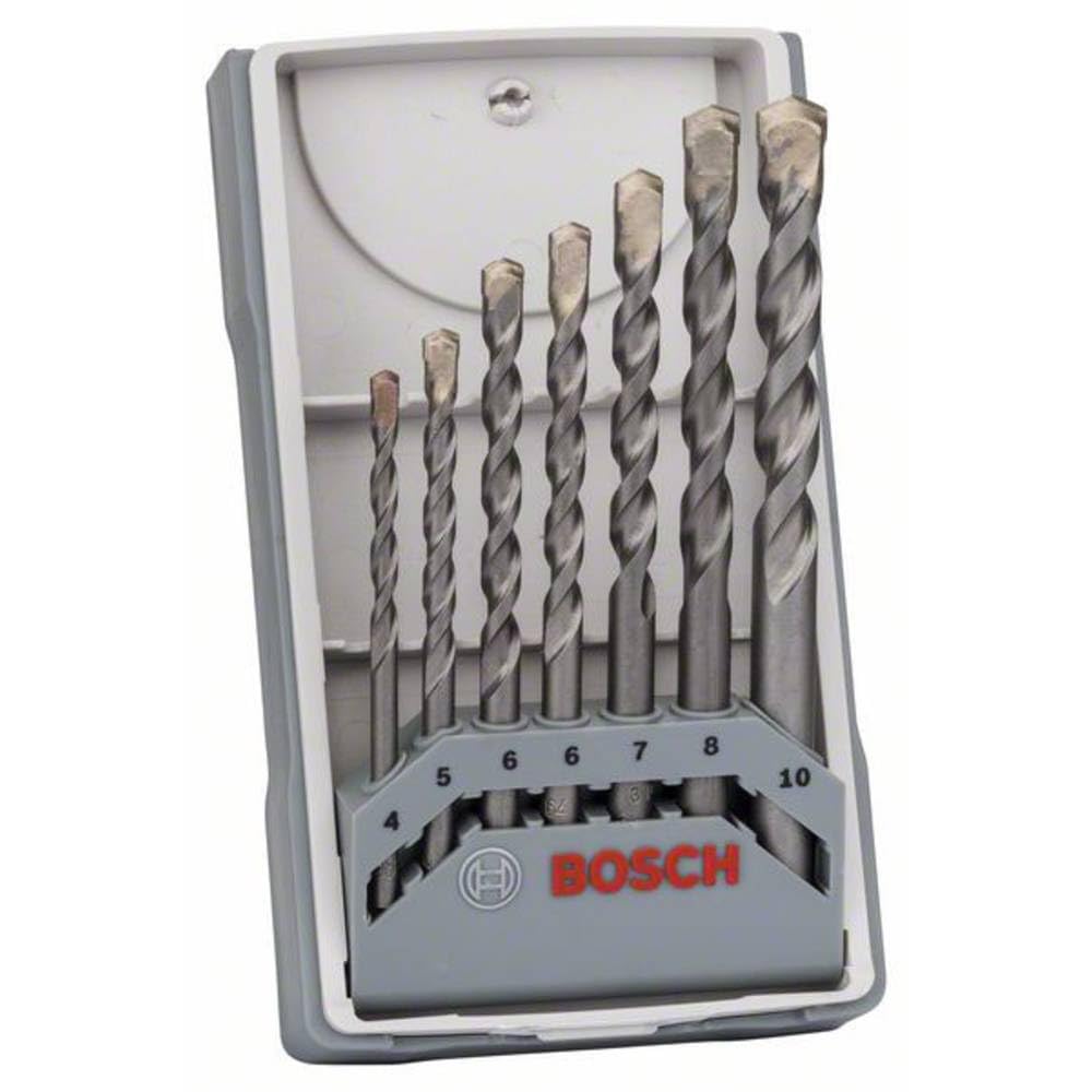 Juego De Brocas Bosch Cyl-3 Para Hormigón De 4 A 10 Mm, 7 Unidades - Venta Internacional.