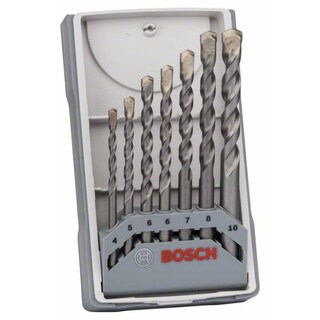 Foto 1 | Juego De Brocas Bosch Cyl-3 Para Hormigón De 4 A 10 Mm, 7 Unidades - Venta Internacional.