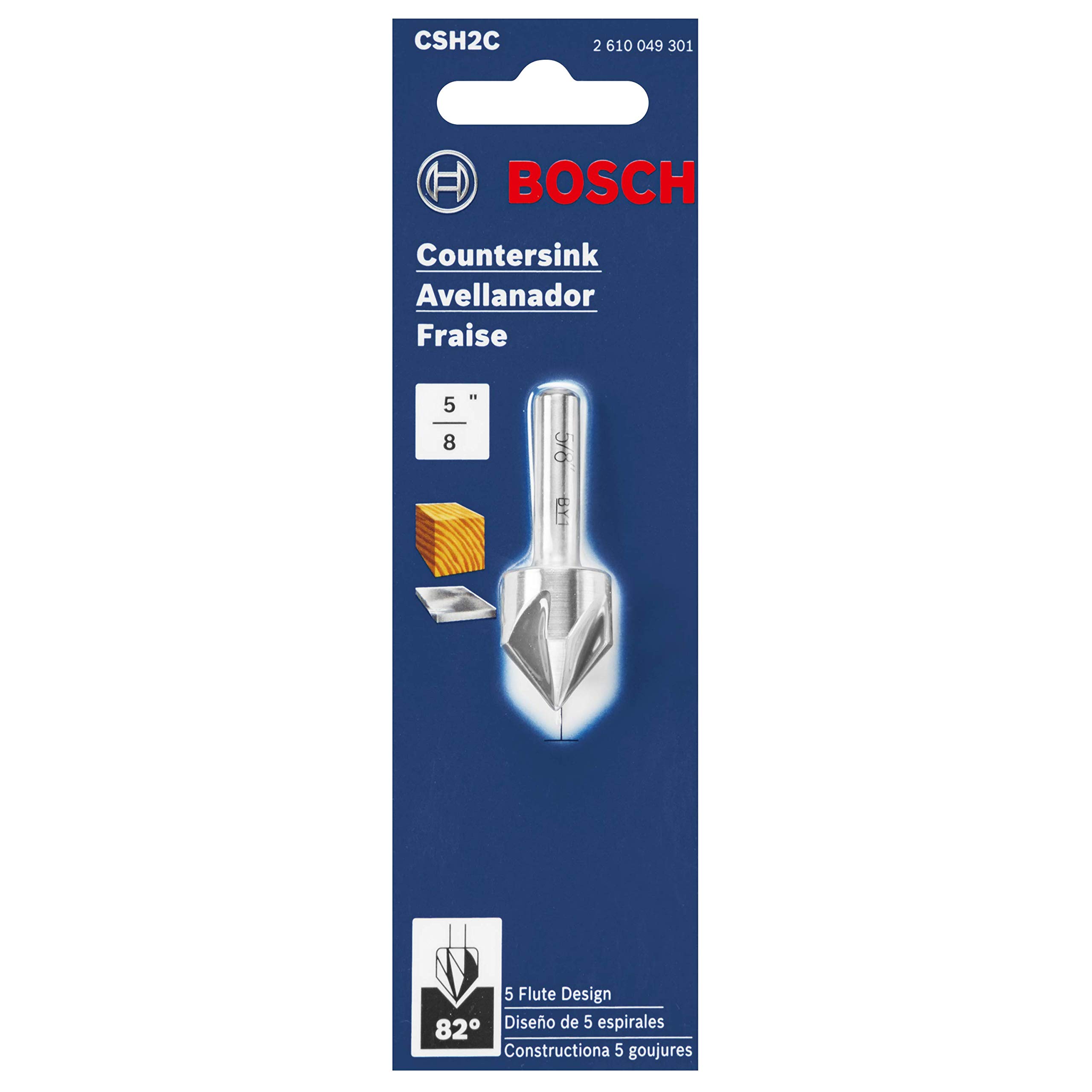 Foto 4 pulgar | Avellanador Bosch Csh2 Hss De 5/8 Pulgadas (16 Mm) Con Arranque Automático - Venta Internacional.