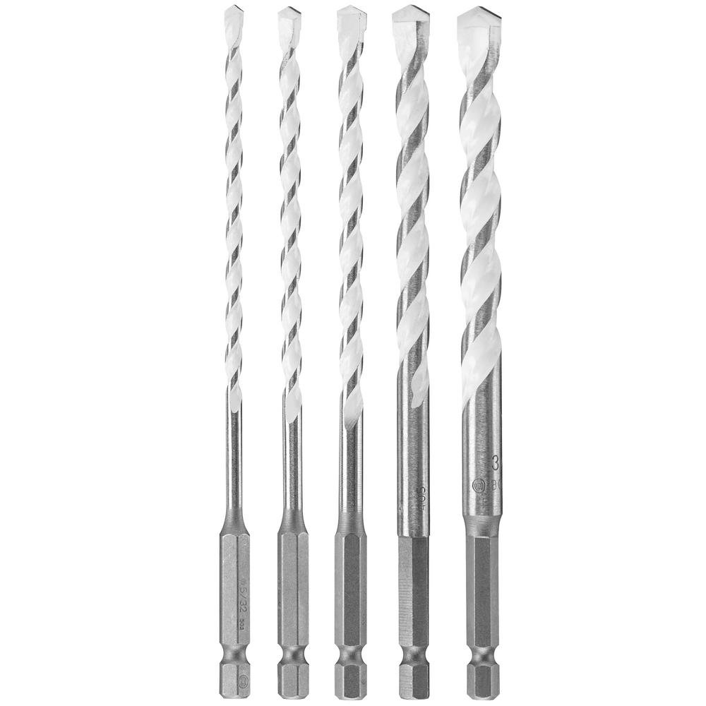 Juego De Brocas Bosch Mp500t, 5 Piezas, Multiafilado Mejorado - Venta Internacional.