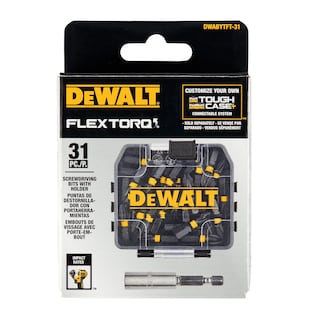Foto 2 | Juego De Puntas De Destornillador Dewalt Bytc Flex Torq #2 Phillips/ #8 Ranuradas - Venta Internacional.