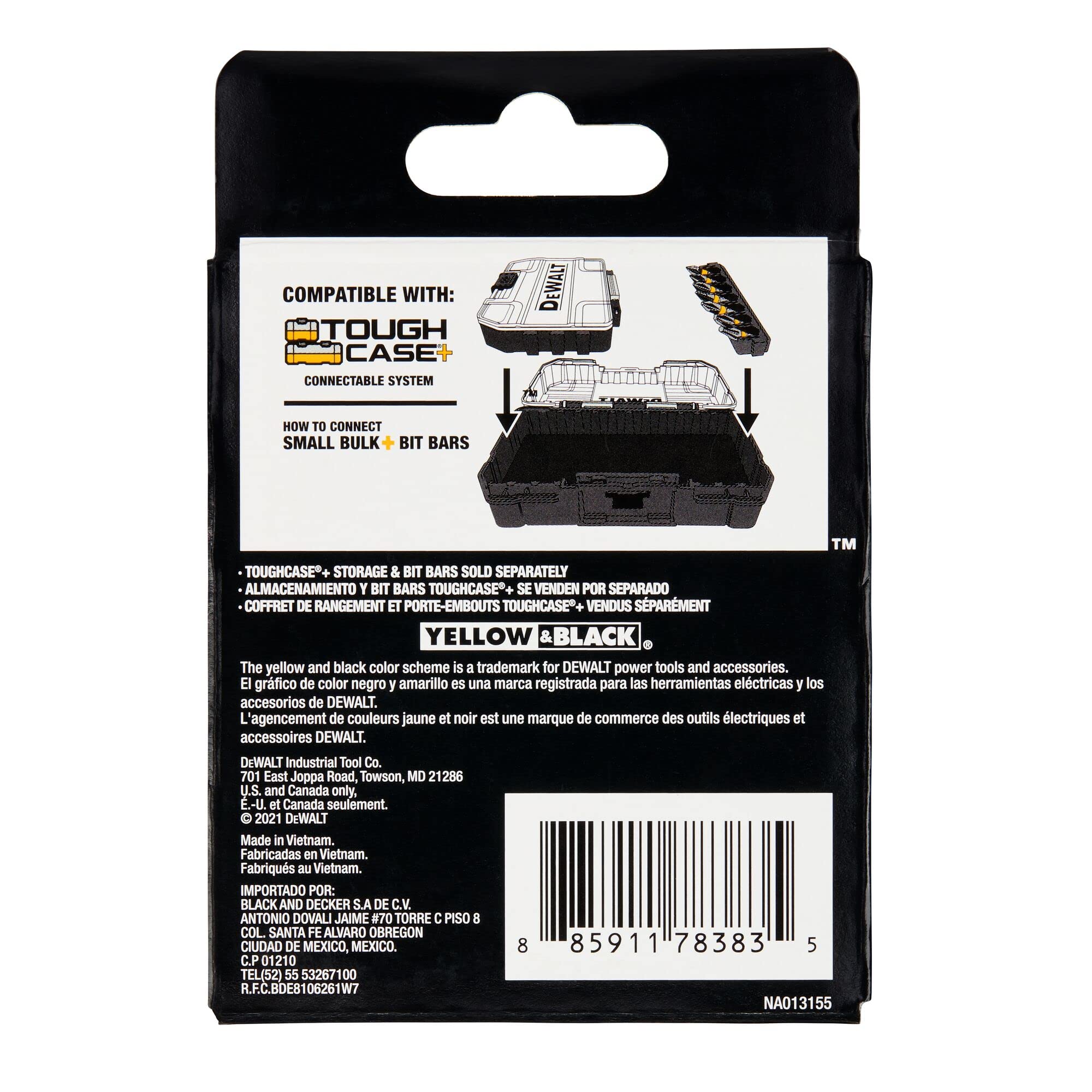 Foto 4 pulgar | Juego De Puntas De Destornillador Dewalt Bytc Flex Torq #2 Phillips/ #8 Ranuradas - Venta Internacional.