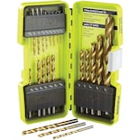Juego De Brocas Ryobi Con Revestimiento De Titanio, 21 Piezas - Venta Internacional.