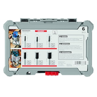 Foto 3 | Juego De Brocas Fresadoras Bosch Rbs006sbs, 6 Piezas, Con Punta De Carburo - Venta Internacional.