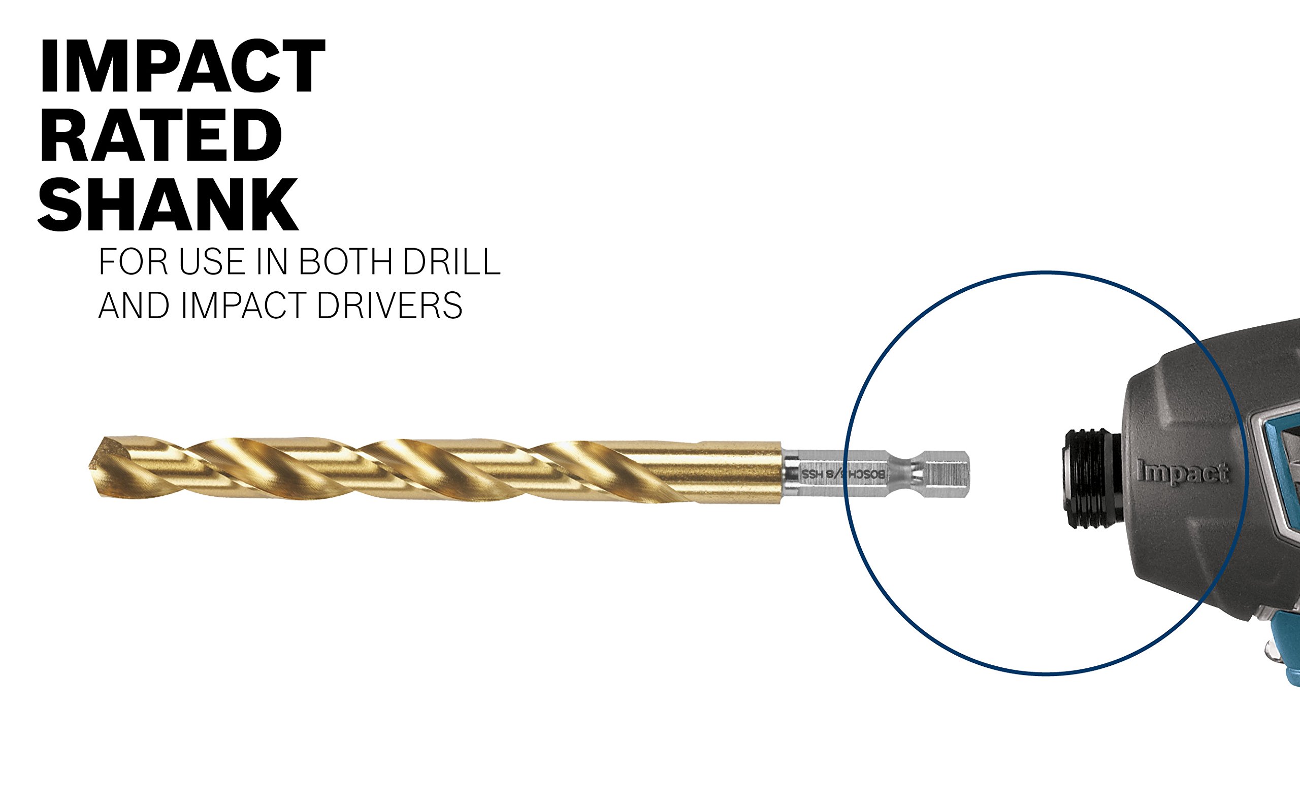 Foto 7 pulgar | Broca Bosch Ti2155im Con Revestimiento De Nitruro De Titanio 7/16x5-1/2'' - Venta Internacional.