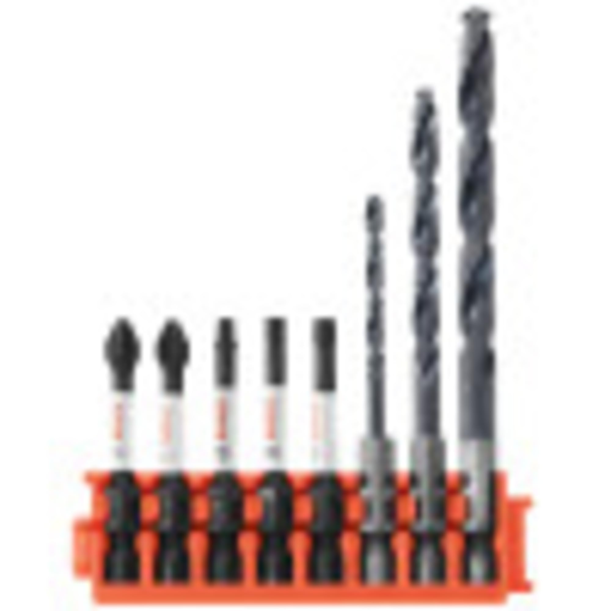 Foto 2 pulgar | Juego De Brocas Bosch Ccsddv08 Impact Tough Black Oxide, 8 Piezas - Venta Internacional.