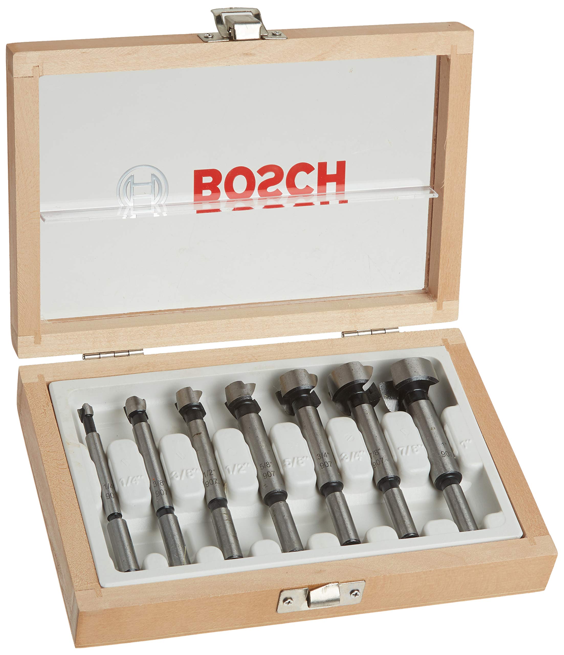 Foto 2 pulgar | Juego De Brocas Forstner Bosch Fb700 Wood, 7 Piezas - Venta Internacional.