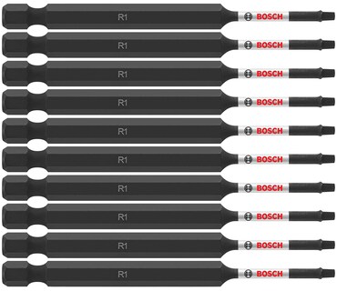 Foto 1 | Brocas Eléctricas Para Atornillar Bosch Itsq135b Square #1, Paquete De 10 - Venta Internacional.