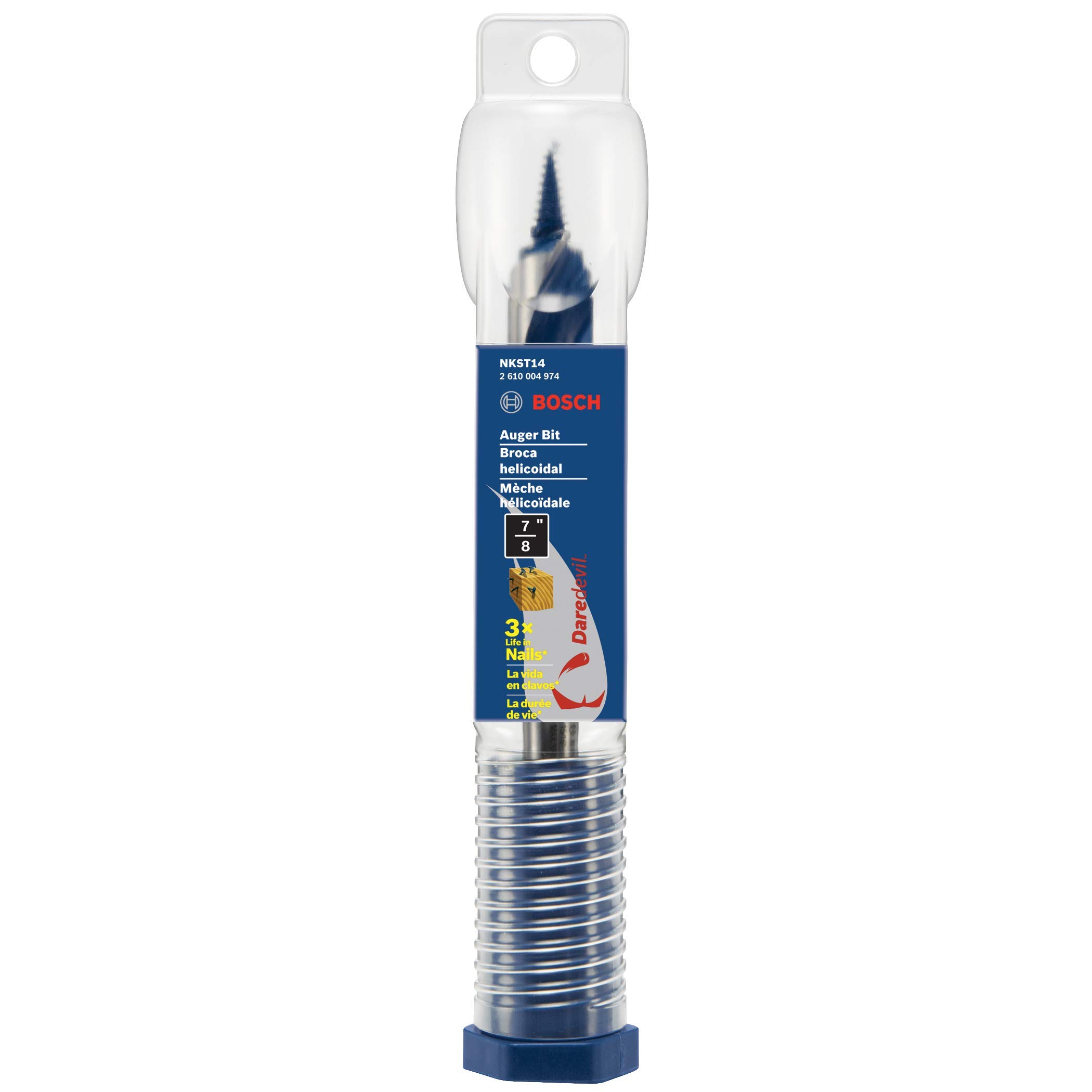 Foto 2 | Broca Bosch Nkst14 Daredevil De 22 Mm X 19 Cm - Venta Internacional.