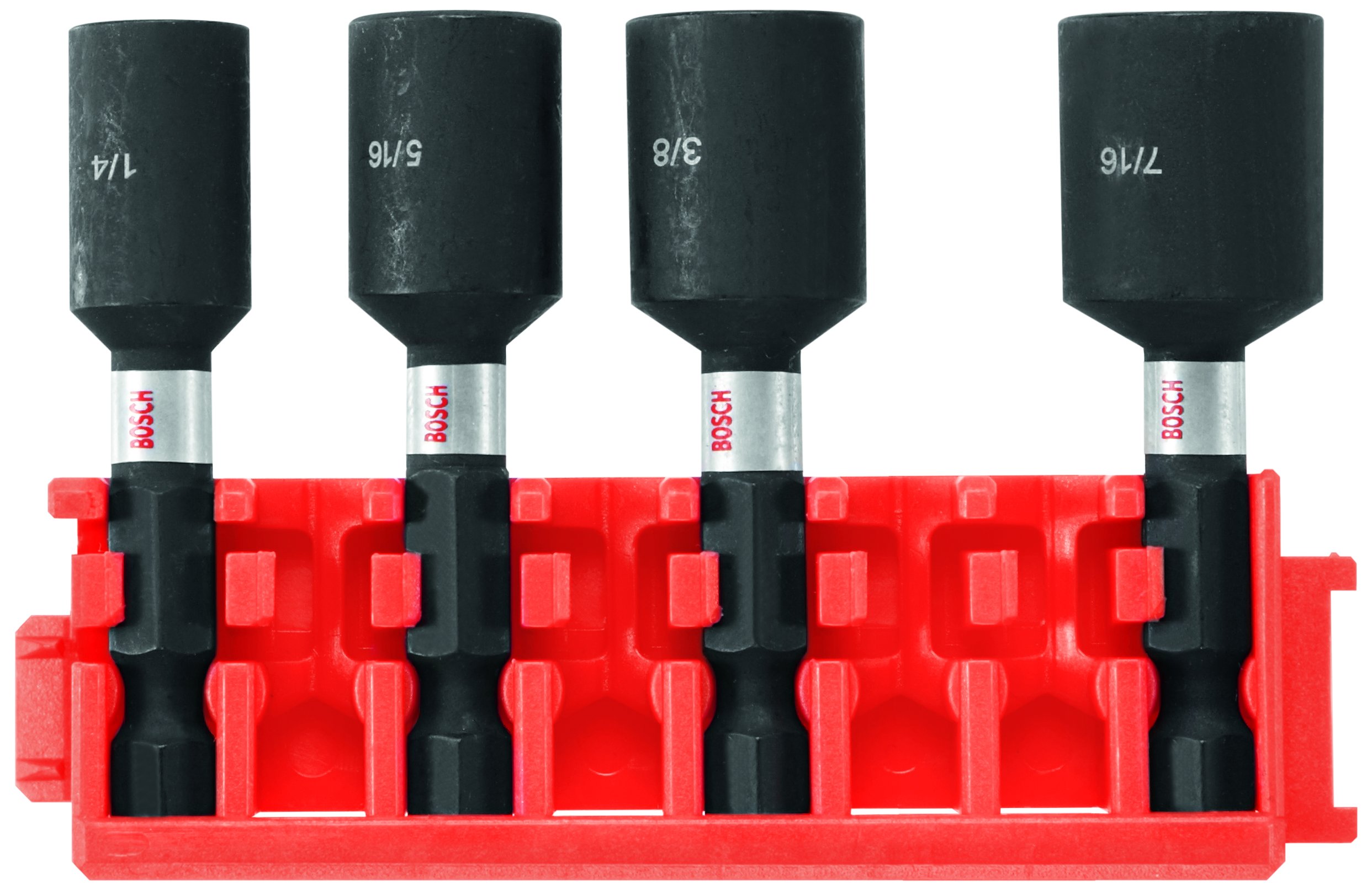 Foto 3 pulgar | Juego Surtido De Tuercas Impact Tough, 4 Piezas, Bosch Ccsnsv17804 - Venta Internacional.