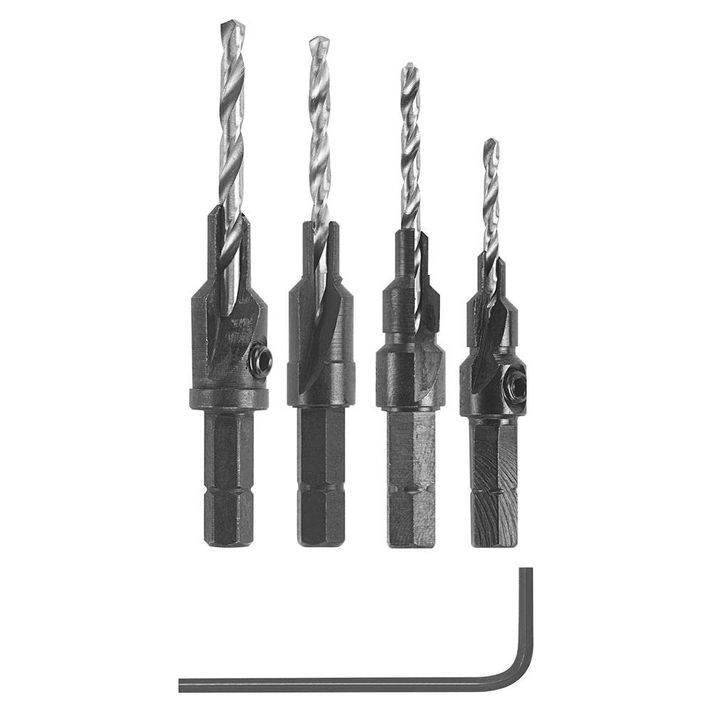Foto 2 pulgar | Juego De Brocas Bosch Sp515 Con Vástago Hexagonal, Avellanador, 5 Piezas - Venta Internacional.