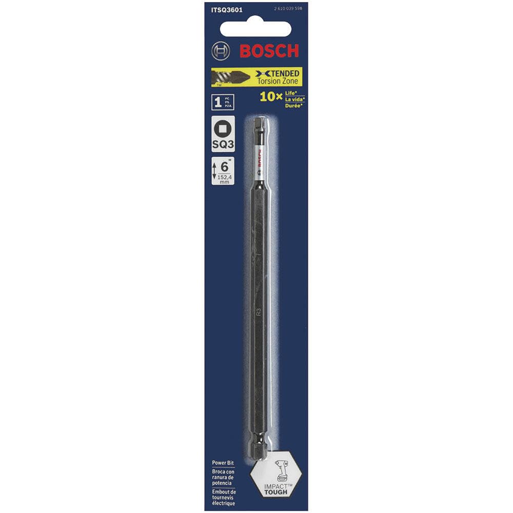 Foto 3 pulgar | Brocas Eléctricas Para Atornillar Bosch Itsq36b, Paquete De 10 Unidades, 6 Cm, Cuadradas, #3 - Venta Internacional.