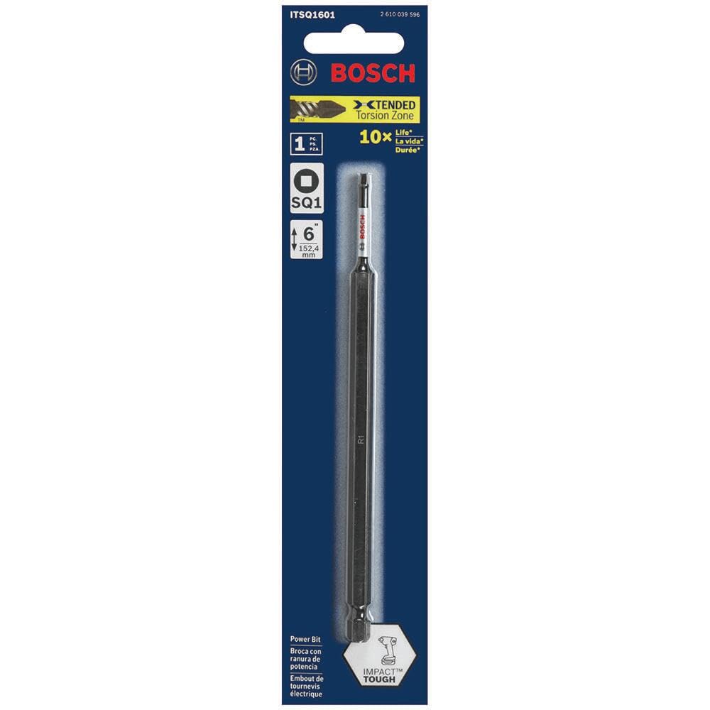 Foto 3 pulgar | Brocas Eléctricas Para Atornillar Bosch Itsq16b, Paquete De 10 Unidades, 6 Cm, Cuadradas, #1 - Venta Internacional.